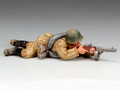 RA020  Red Army Soldier Lying Prone by King and Country (RETIRED)