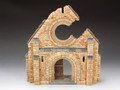 SP037  Battle Scarred Normandy Church Facade by King & Country (RETIRED) 