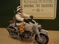 WS003(W)  One Dispatch Rider & Motorcycle by King and Country (Retired)