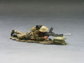 FoB026  British Lying Firing Bren Gunner by King & Country (RETIRED)