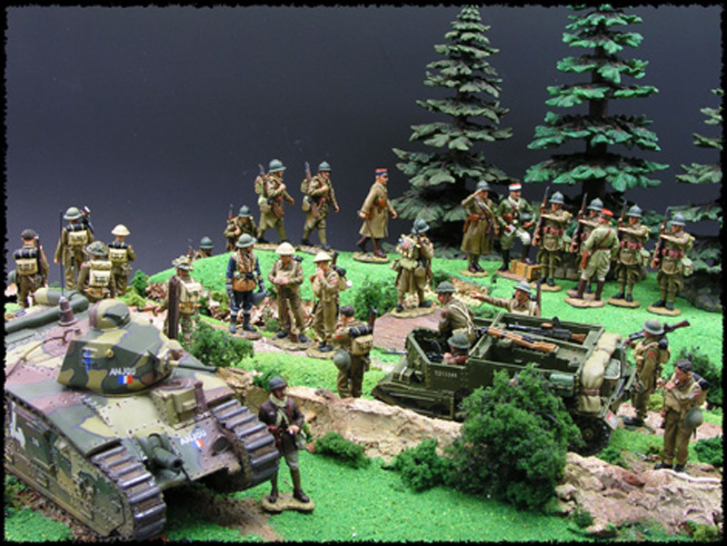 KCD05 FIELDS OF BATTLE DIORAMA by King \u0026 Country (RETIRED) - Sager's  Soldiers \u0026 Miniatures