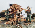 WS020  88mm Flak Gun Gun Emplacement plus Four Gunners by King and Country (Retired)