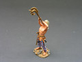 BAR011  Standing Warrior with Sword and Shield Bare Chest by King & Country (RETIRED)