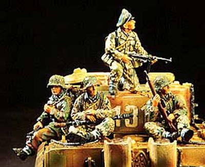 WS031 German Tank Riders by King and Country (Retired) - Sager's