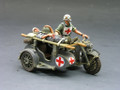 WS097  Medic Evac Motorcycle Combo by King & Country (RETIRED)