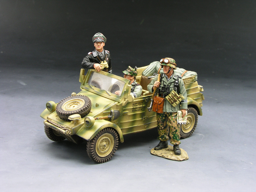WS102 Normandy Kubelwagen by King & Country (RETIRED) - Sager's