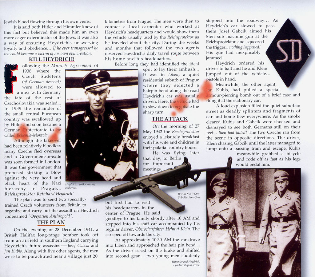 WS104(SL) The Assassination of Heydrich Strictly Limited to