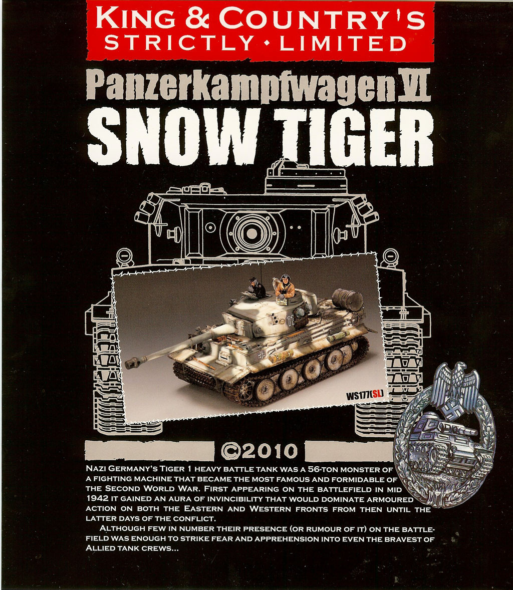 King & Country - WS177(SL) Snow Tiger 