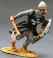 MK015  Charging Knight with Axe & Shield by King and Country (RETIRED)