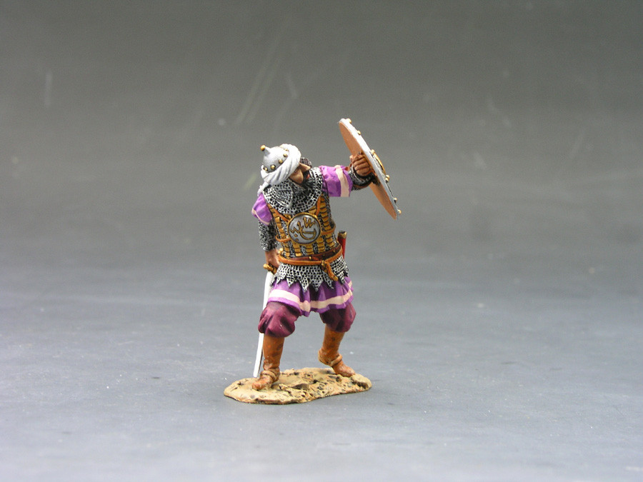 MK033 Saracen Defending w/Sword & Shield by King and Country