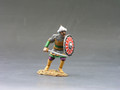 MK036  Charging Saracen w/Sword & Shield by King and Country  (RETIRED)