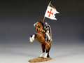 MK066  Mounted Templar with Banner by King and Country (RETIRED)