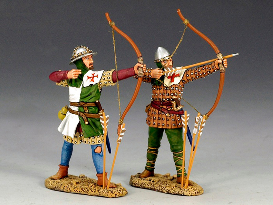 king&country　メタルフィギュア　bbg067 MK067 Crusader Archers Set by King and Country (RETIRED