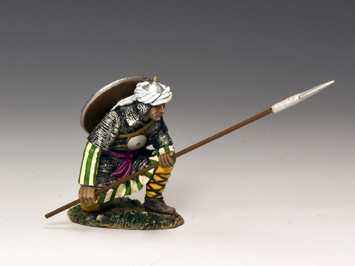 MK101 Kneeling Saracen Spearman by King and Country (RETIRED