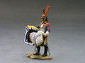 NA122  Standing Cuirassier with Saddle by King and Country (RETIRED)