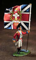 BR004  Fusilier Officer with Flag by King & Country (Retired)