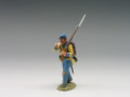 CW016  Marching Rifleman with Pipe in Mouth by King and Country (RETIRED)
