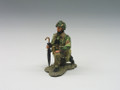 MG014  Kneeling with Umbrella by King and Country (RETIRED)