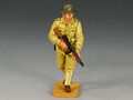 USMC008  Gunny with Tommy Gun by King and Country (RETIRED)