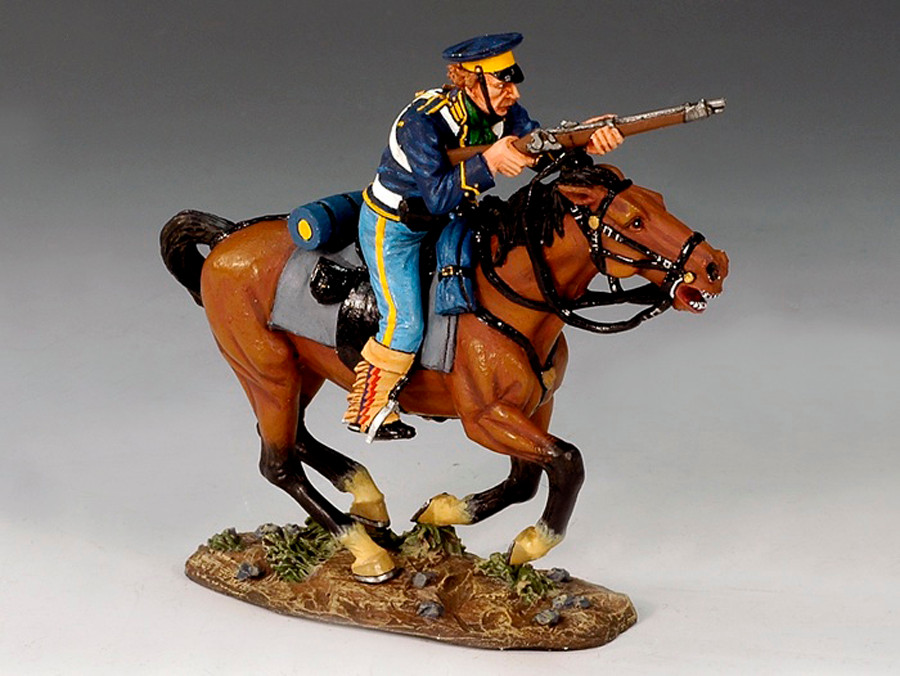 TRW003 Mounted Dragoon with Sword RETIRED by King and Country 