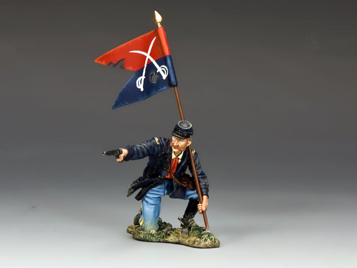 KING & COUNTRY'S メタル製フィギュアスケール1:30 17隊＋旗 sddefault.jpg