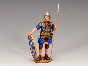 King and Country MK006 Foot Soldier with Spear & Shield RETIRED 