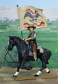 RR04  Flagbearer Corp on Black Horse Regimental Flag by King & Country (Retired)