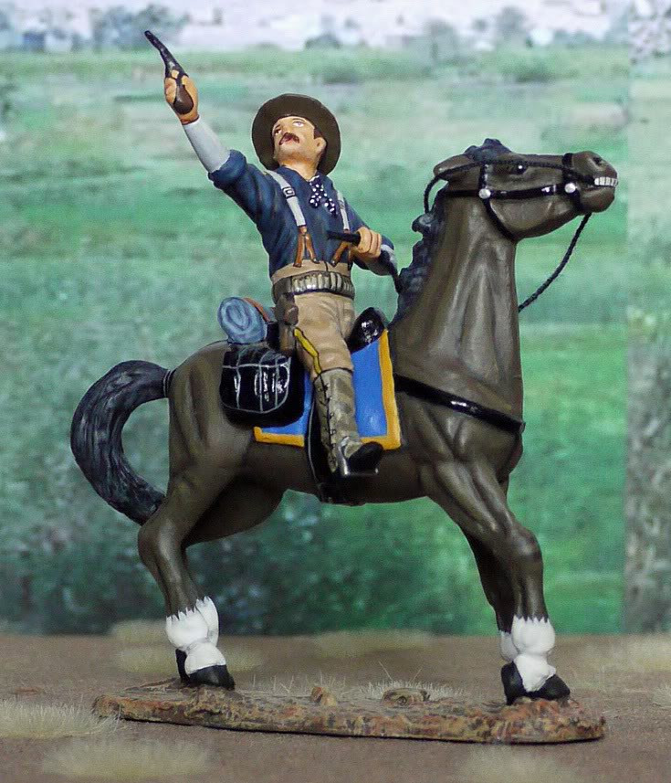 KX005 Teddy Roosevelt King & Country Rough Rider 1898 Kings X Exclusive Metal 