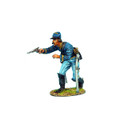 ACW027 Union Dismounted Cavalry Trooper Firing Pistol by First Legion