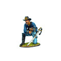 ACW034 Union Dismounted Cavalry Trooper Kneeling Loading by First Legion