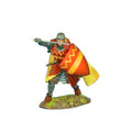 CRU071 Crusader Knight with Cloak with Sergines Family Heraldry by First Legion