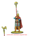 ROM081 Gallic Standard Bearer with Rooster & Boar Icons by First Legion