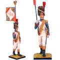 NAP0021 French Old Guard Grenadier Standard Bearer by First Legion (RETIRED)