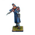 NAP0104 Guard Chasseur Standing Firing in Greatcoat and Forage Cap by First Legion (RETIRED)