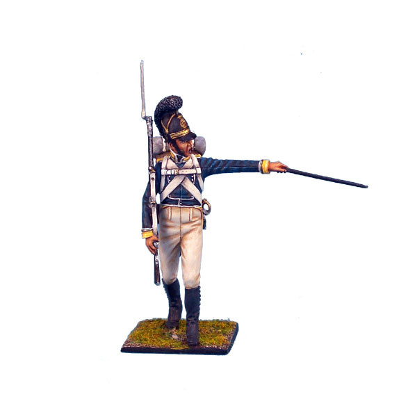 Tin soldier figure Headquarters Officer of the Württemberg Life Guards 54 mm 