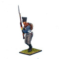 NAP0164 Prussian 11th Infantry Musketeer Charging with Covered Shako by First Legion (RETIRED)