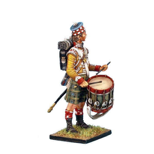 Details about  / Painted Drummer of 92nd Gordon Highlanders Regiment 54mm 1//32 Miniature
