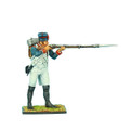 NAP0319 French 18th Line Infantry Fusilier Standing Firing in Forage Cap by First Legion