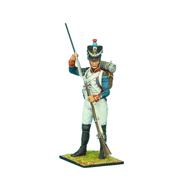 NAP0325 French 18th Line Infantry Fusilier Crouching Ready by First Legion 