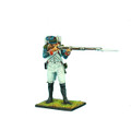 NAP0344 French 18th Line Infantry Voltigeur Standing Firing with Forage Cap by First Legion