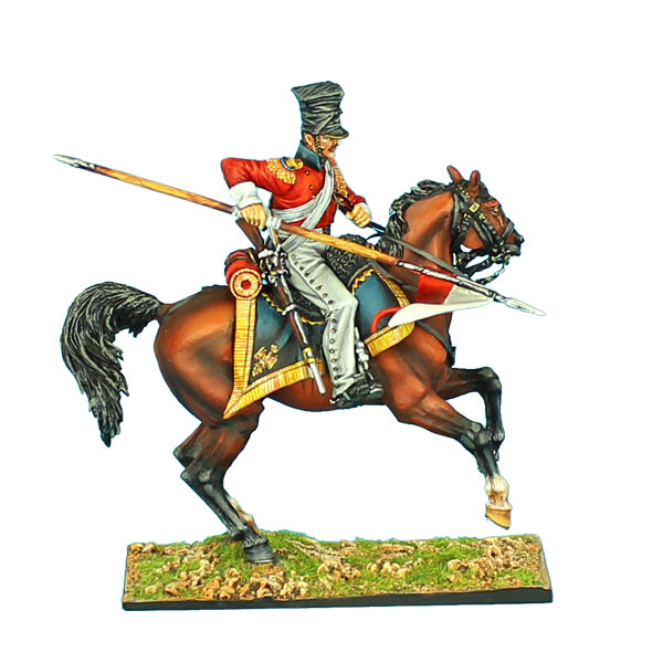 NAP0421 2nd Dutch "Red" Lancers Imperial Guard NCO by First Legion