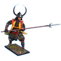 SAM002 Noble Samurai Daimyo in Horned Helmet by First Legion (RETIRED)
