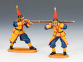 IC041  Imperial Match Lock Gun Team A by King and Country