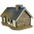 TER002 Russian Village House with Wooden Roof by First Legion (RETIRED)