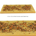 TER010b Modular Terrain Dirt Section with Loose Rubble Pack by First Legion (RETIRED)