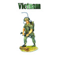 VN007 US 25th Infantry Division Radio Operator with M-16 by First Legion (RETIRED)