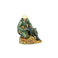 GERSTAL029 German Kneeling in Greatcoat with MP40 by First Legion (RETIRED)