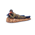 RUSSTAL007a Russian Infantry Laying with MP40 - Helmet by First Legion (RETIRED)