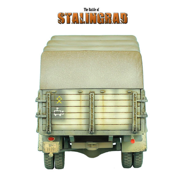 【電撃hobby】2003年1.2.3.4.6.7.8.10.11.12月 VEH007 Opel Blitz Truck Winter Version with Bonus Figure by