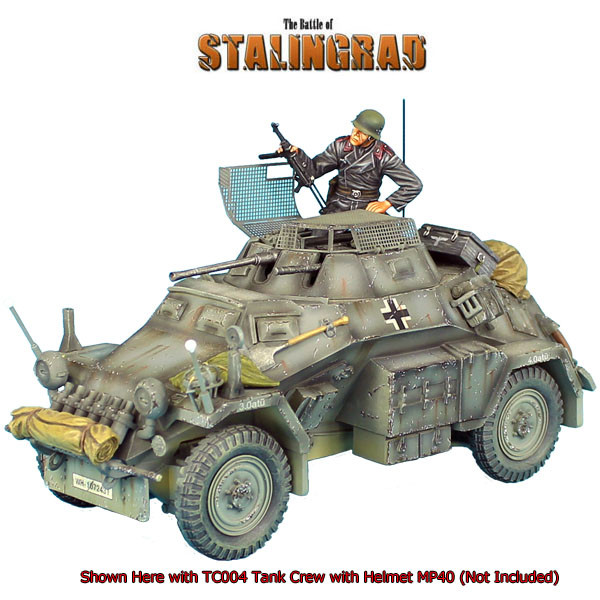 VEH009 SdKfz 222 Light Armored Reconnaissance Vehicle - 16th